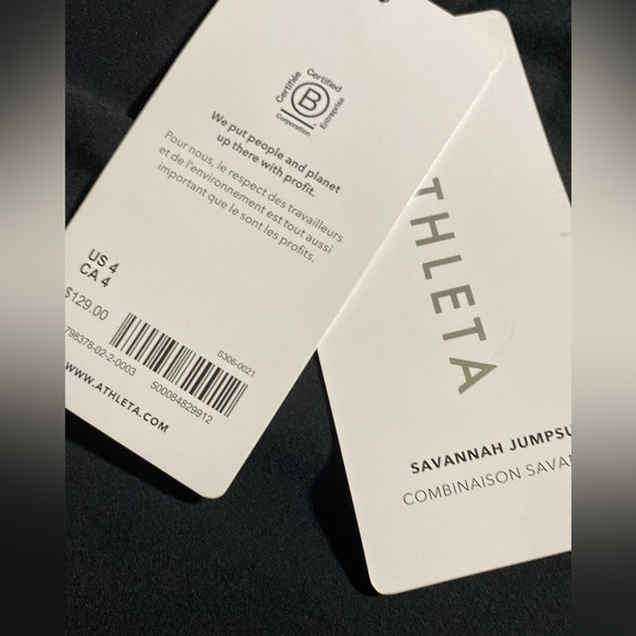 Athleta Savannah Jumpsuit // Black - Picture 15 of 16